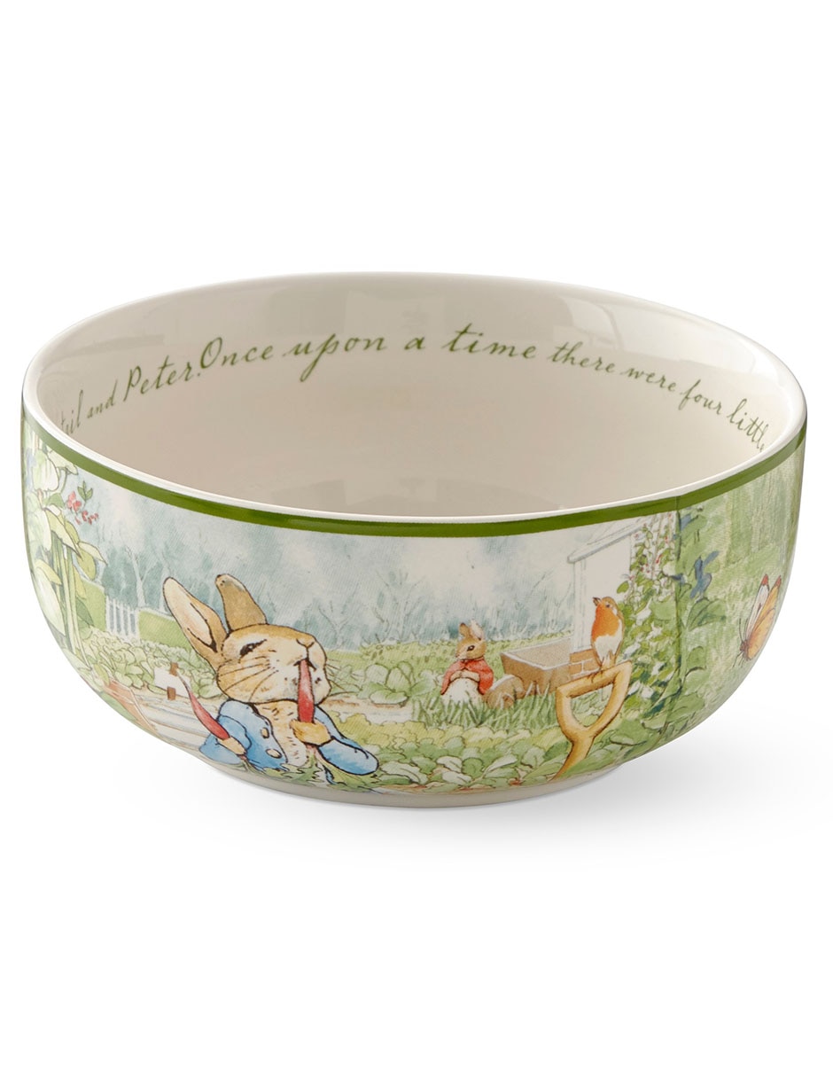 Set bowl Peter Rabbit 4 piezas de cerámica