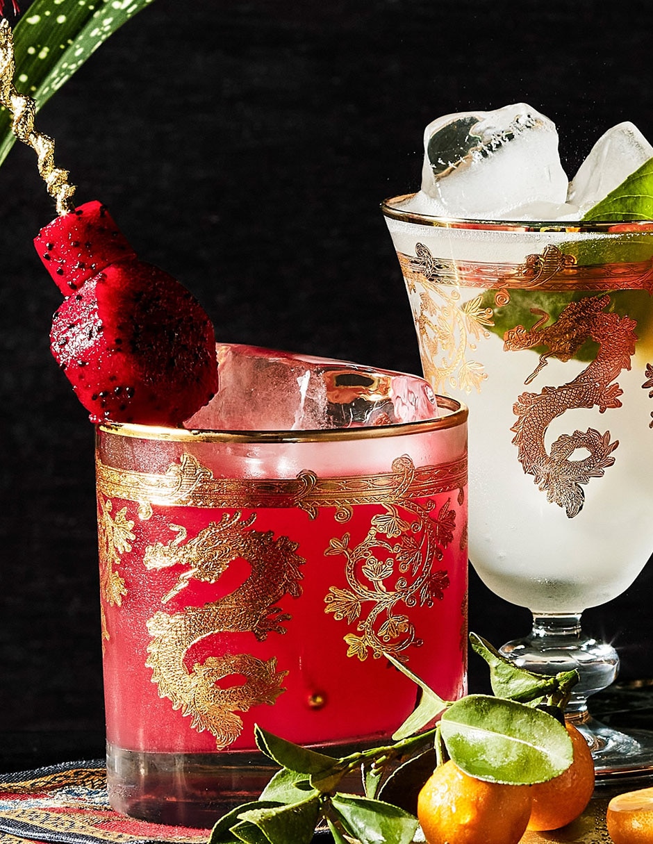 Mix cocktail Red Dragon sabor fresa 710 ml 3