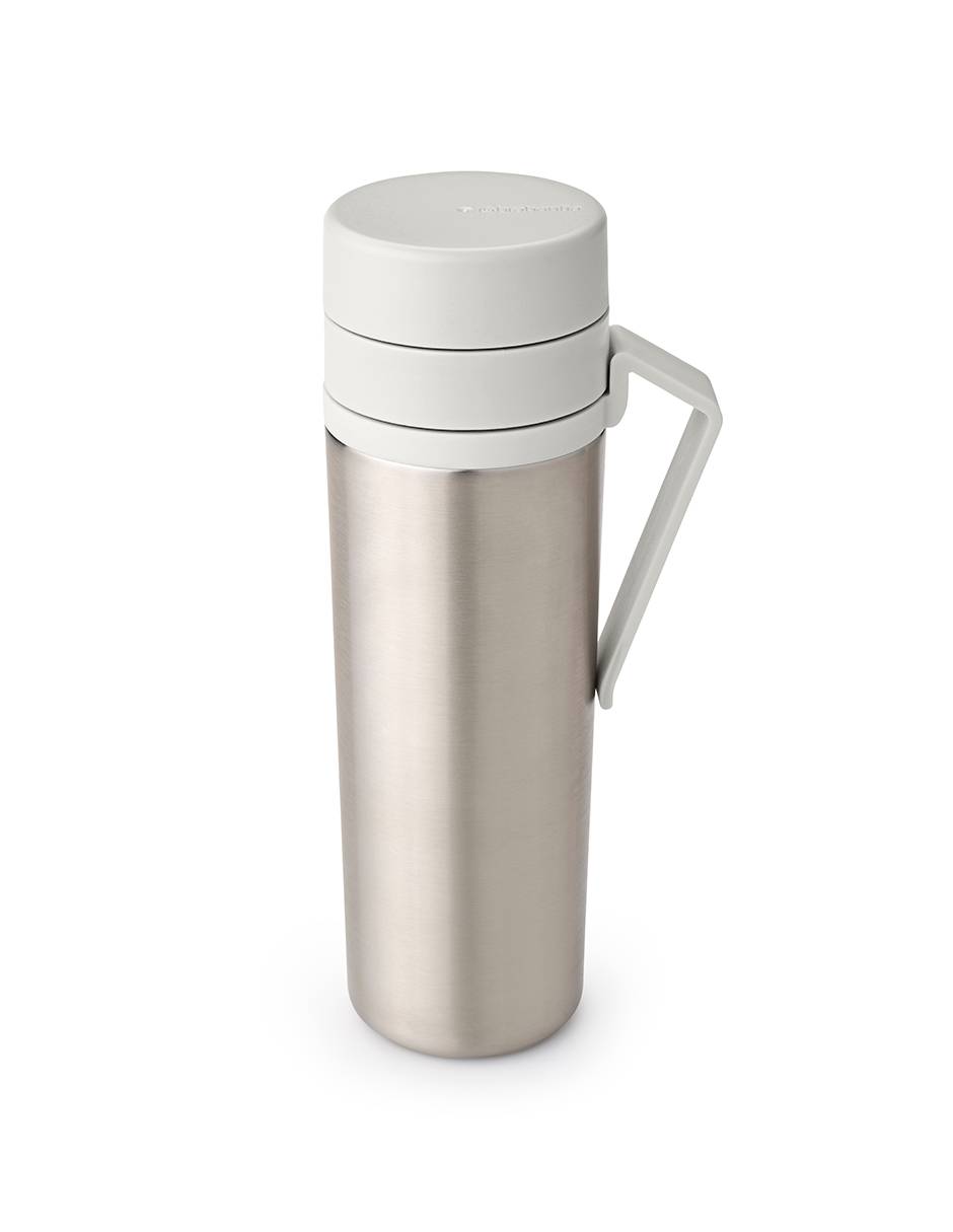 Termo de acero inoxidable Make & Take con tapa a presión 500 ml 2