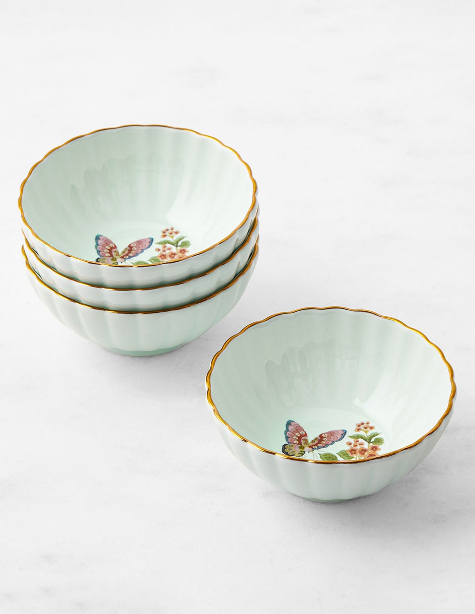 Set bowl Akino 4 piezas de porcelana