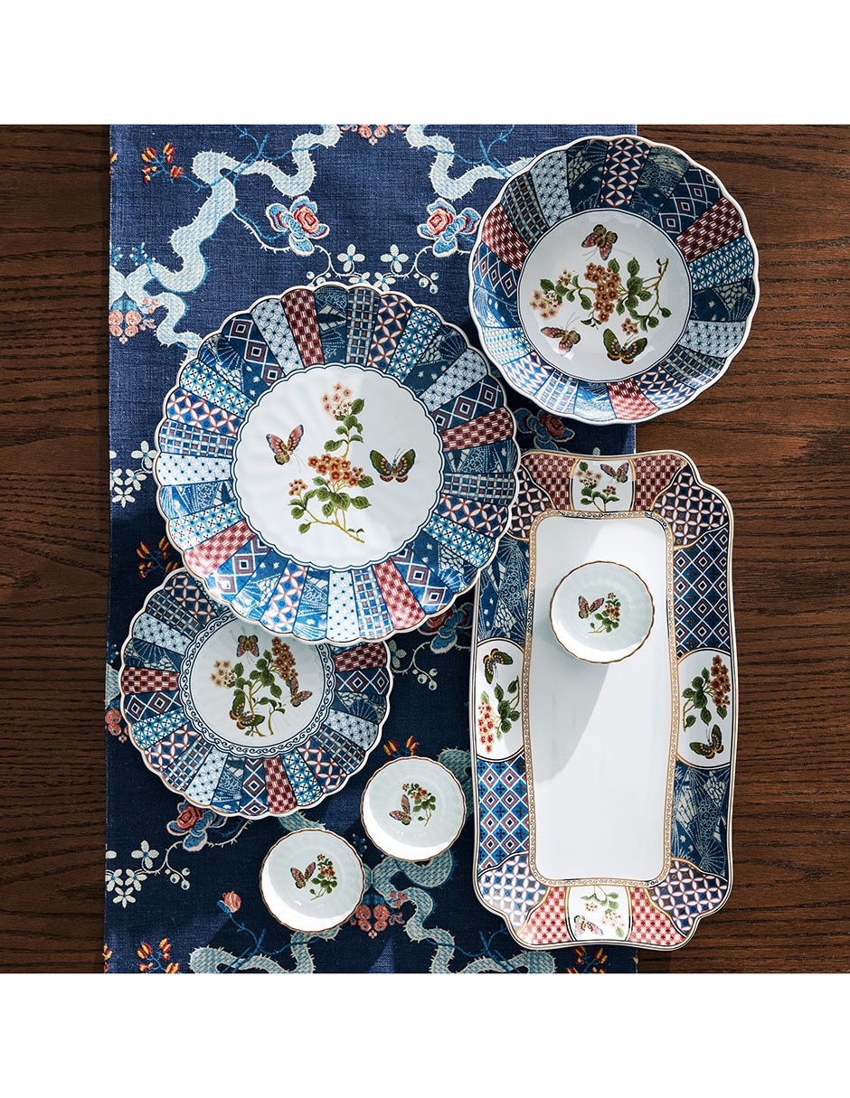 Plato ensalada Akino de porcelana 4