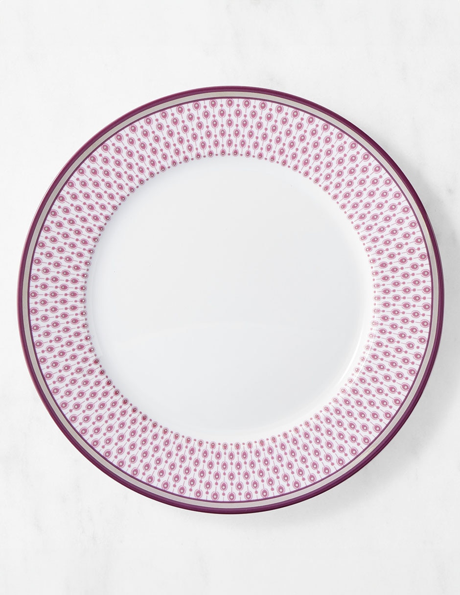 Set platos trinche Regal Berry de porcelana 4 piezas