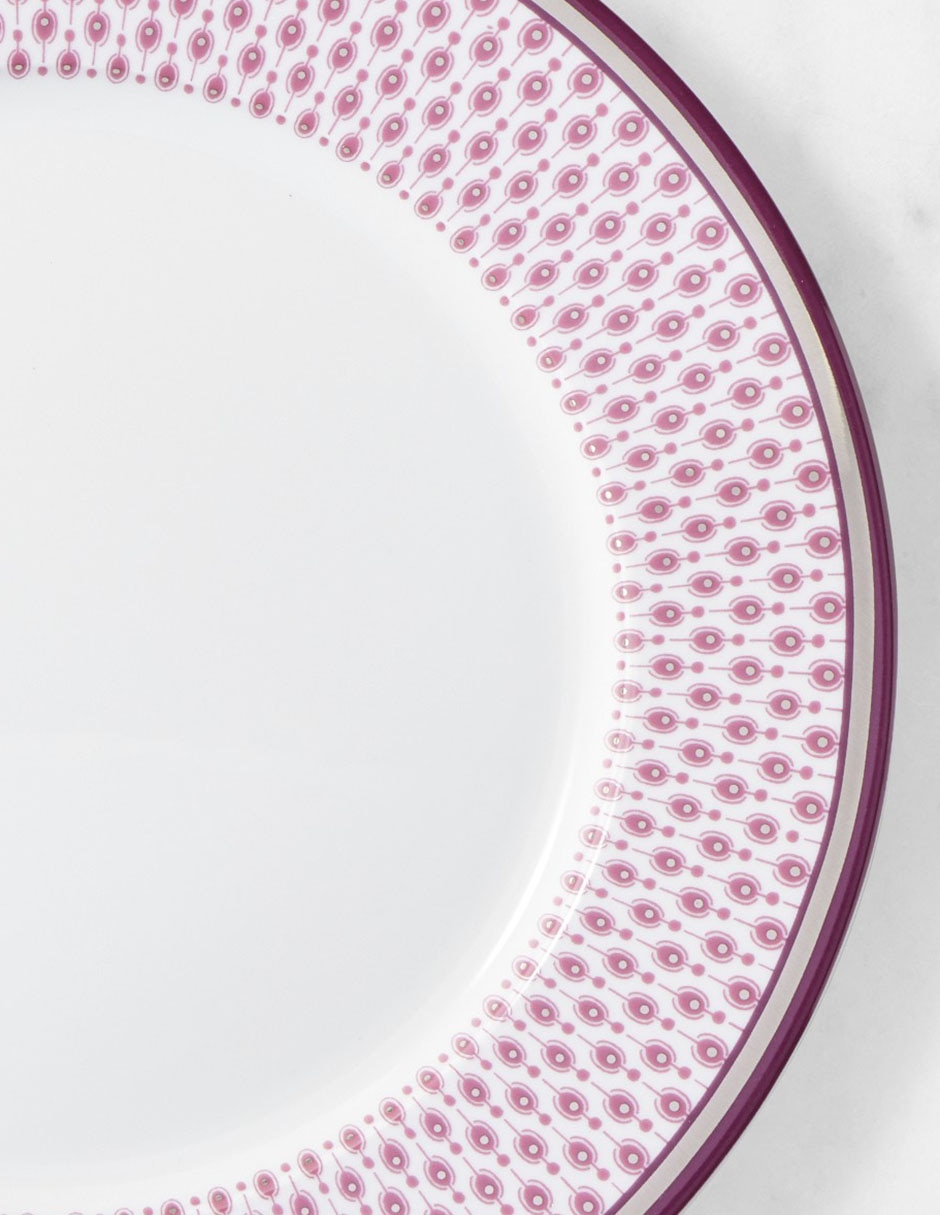 Set platos trinche Regal Berry de porcelana 4 piezas 2