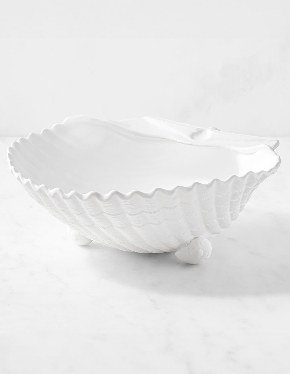 Ensaladera Seashell de porcelana Ensaladera Seashell de porcelana