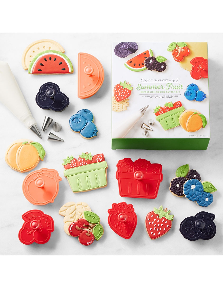 Set cortadores de galletas Summer Fruit