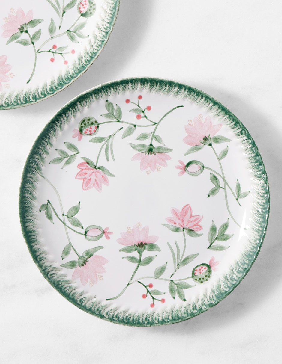 Plato pan Aerin de porcelana