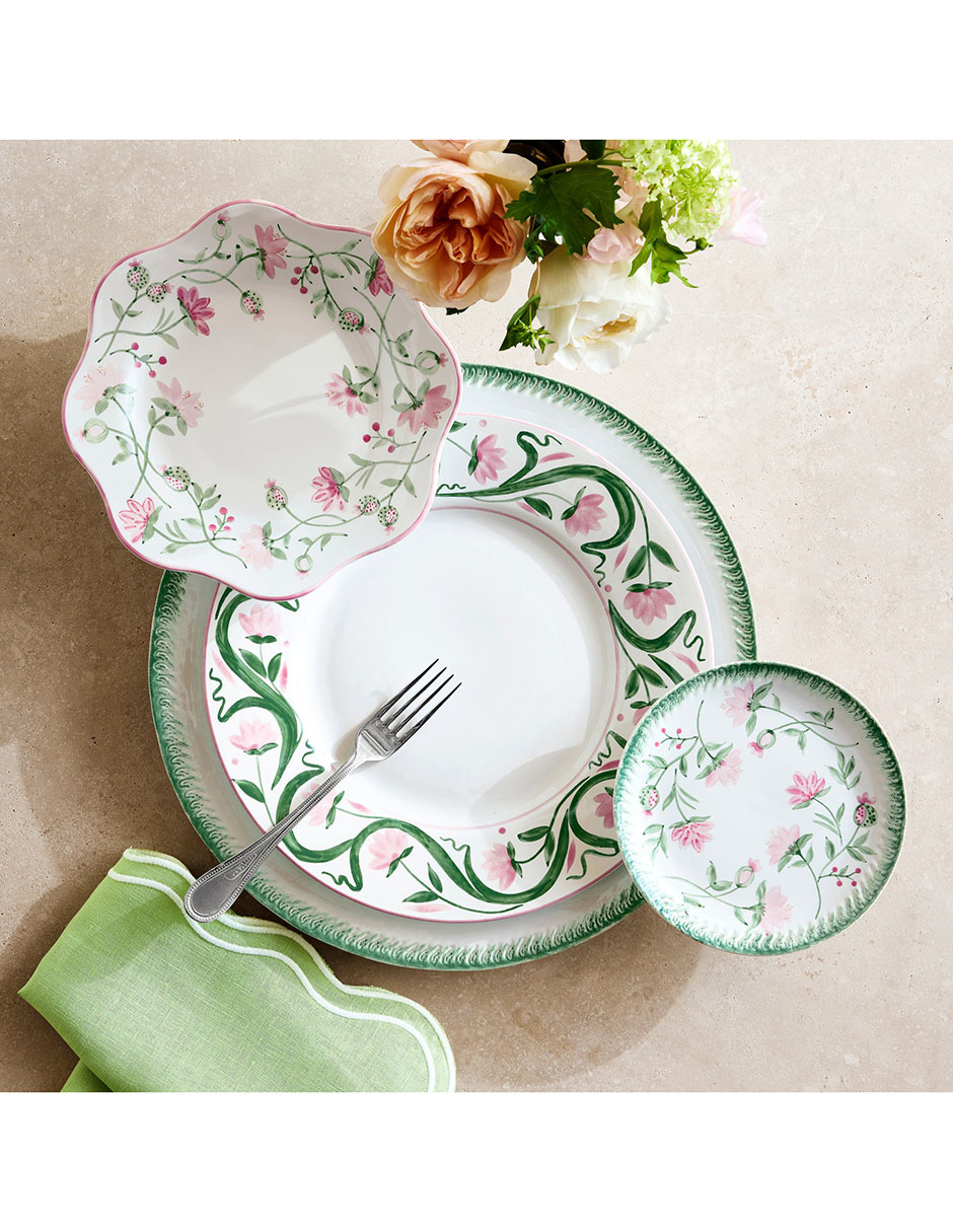 PLATO PAN AERIN WS 1 PZA REDONDO, ROSA
