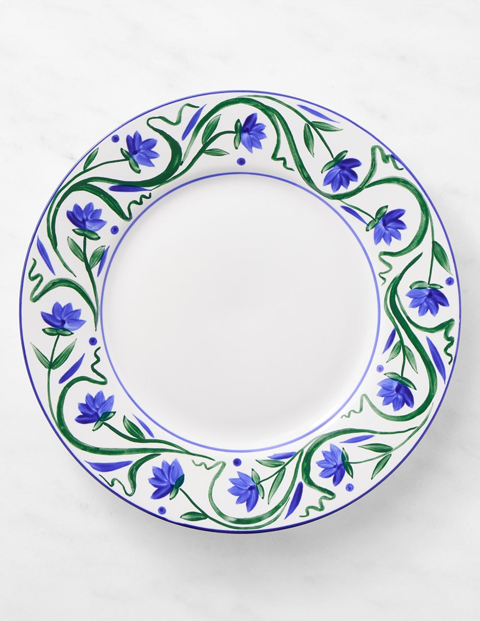 Plato trinche Homónima de cerámica