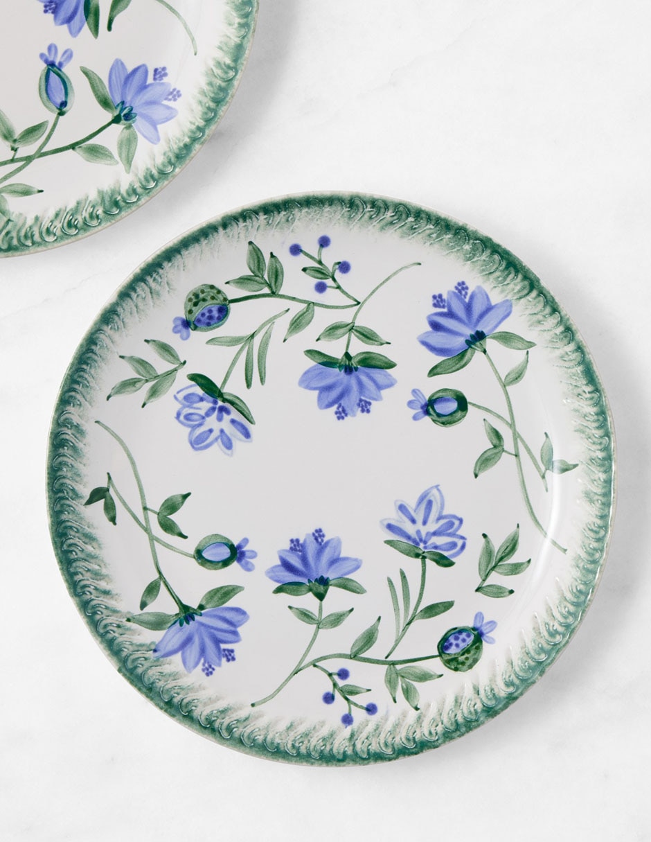 Plato pan Aerin de porcelana