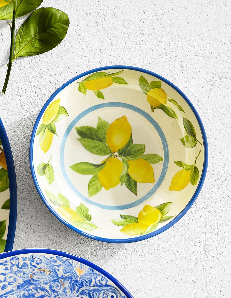 Set bowl Lemon 4 piezas de melamina 3