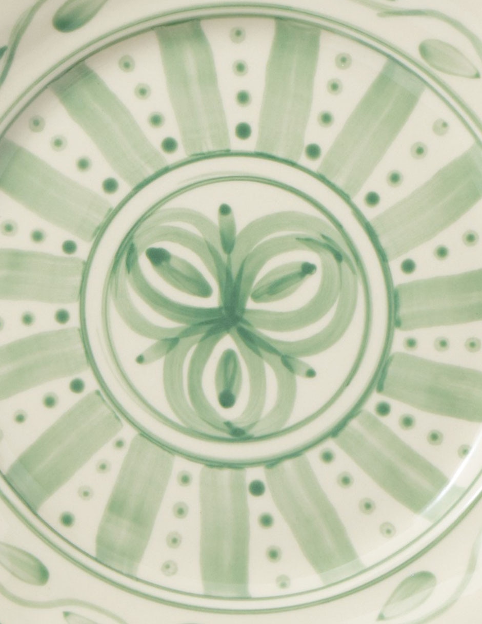 Set platos ensalada Provencal Garden de cerámica 4 piezas 2