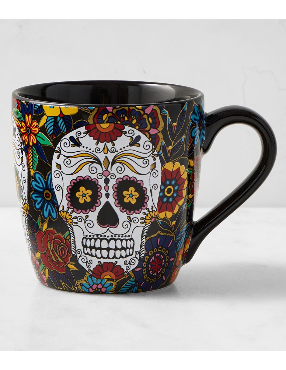 Taza americana calavera Día de Muertos 1
