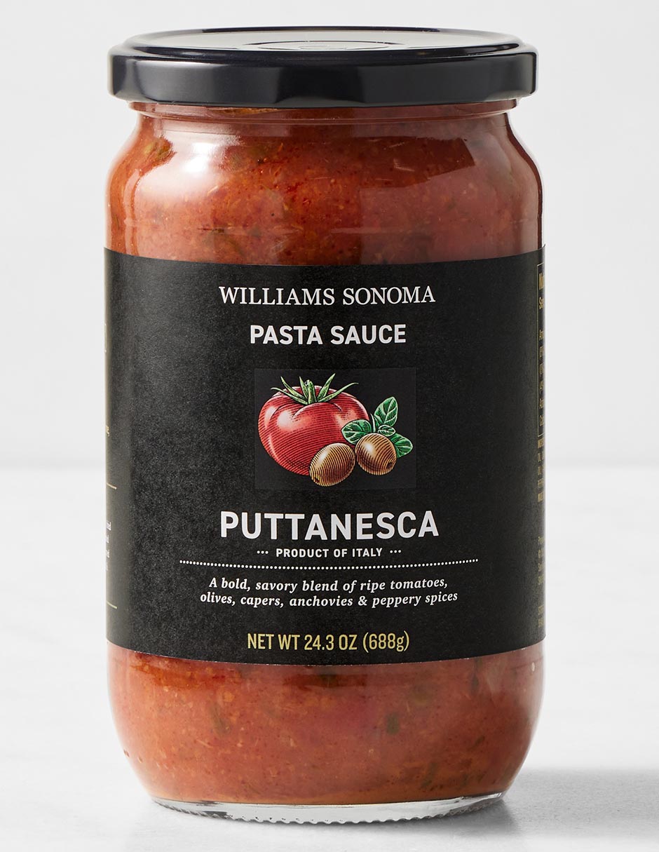 Salsa pasta sabor ragú Puttanesca