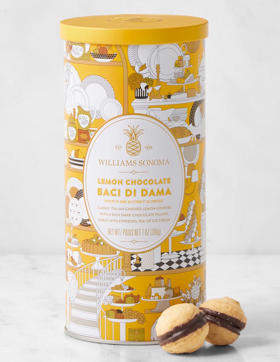 Galletas de Limón y Chocolate Baci di Dama 1