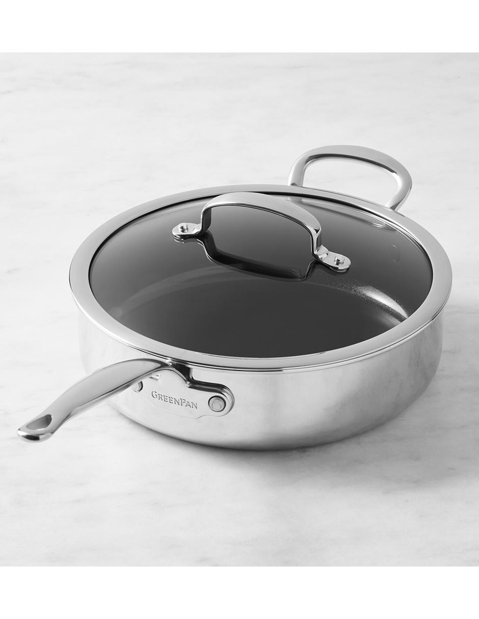 Sartén con tapa GreenPan Premiere Max de aluminio 2