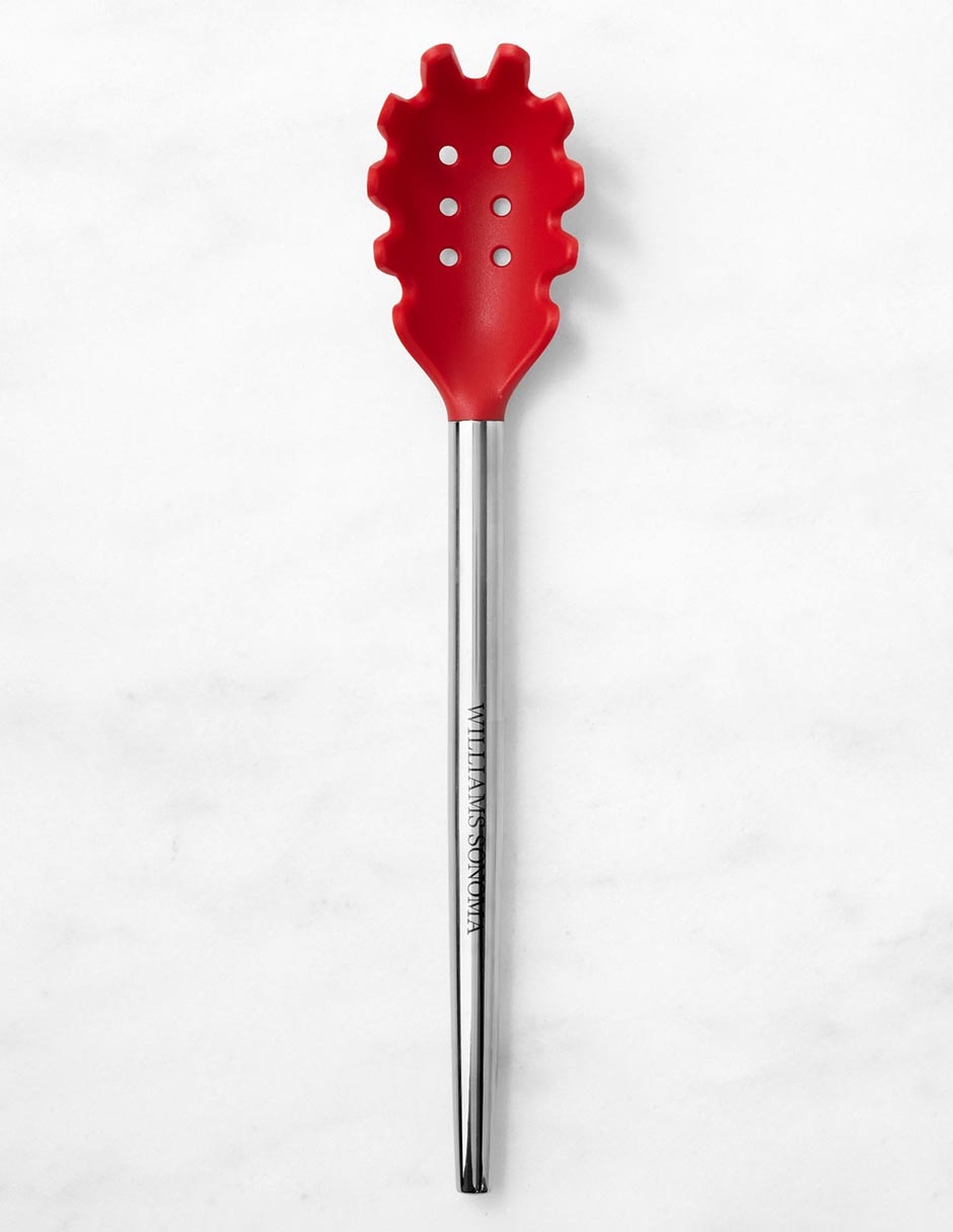 PINZAS P/PASTA SS WS 1 PZA ACERO, ROJO