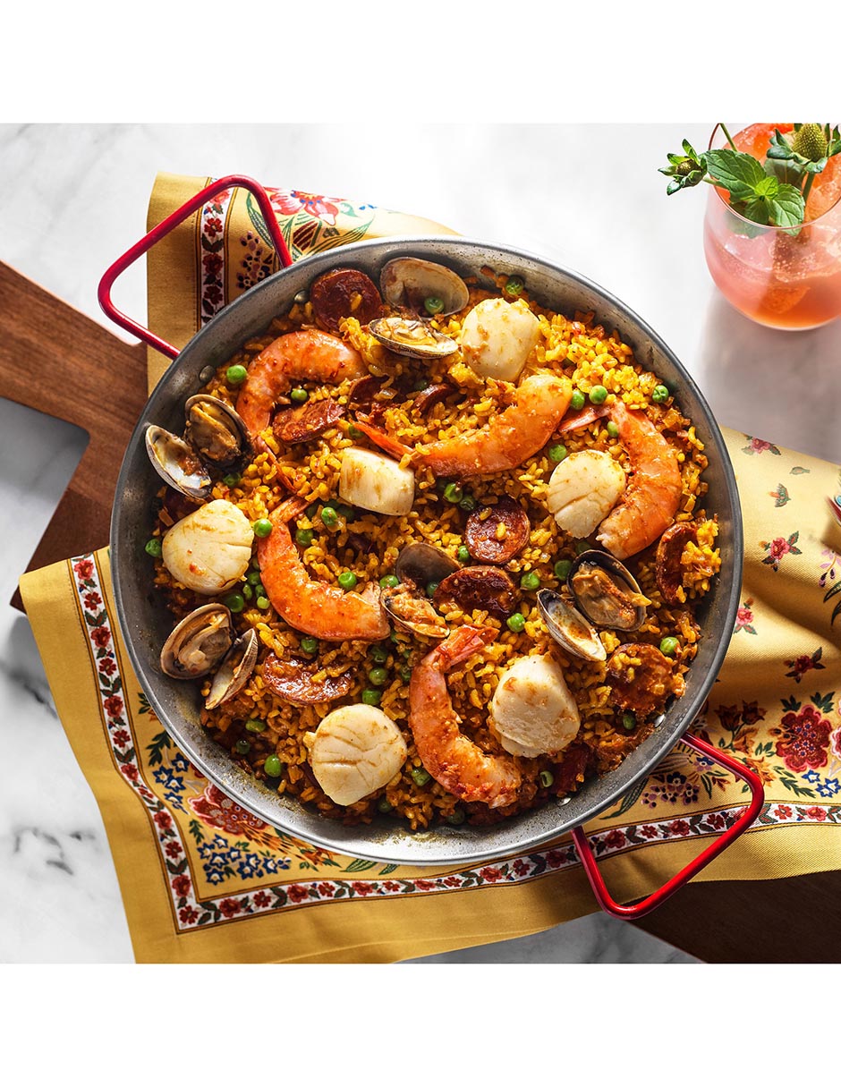 Paellera Taste of Spain de acero 3