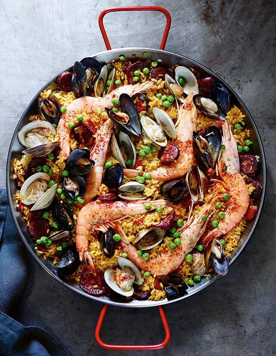 Paellera Taste of Spain de acero 4