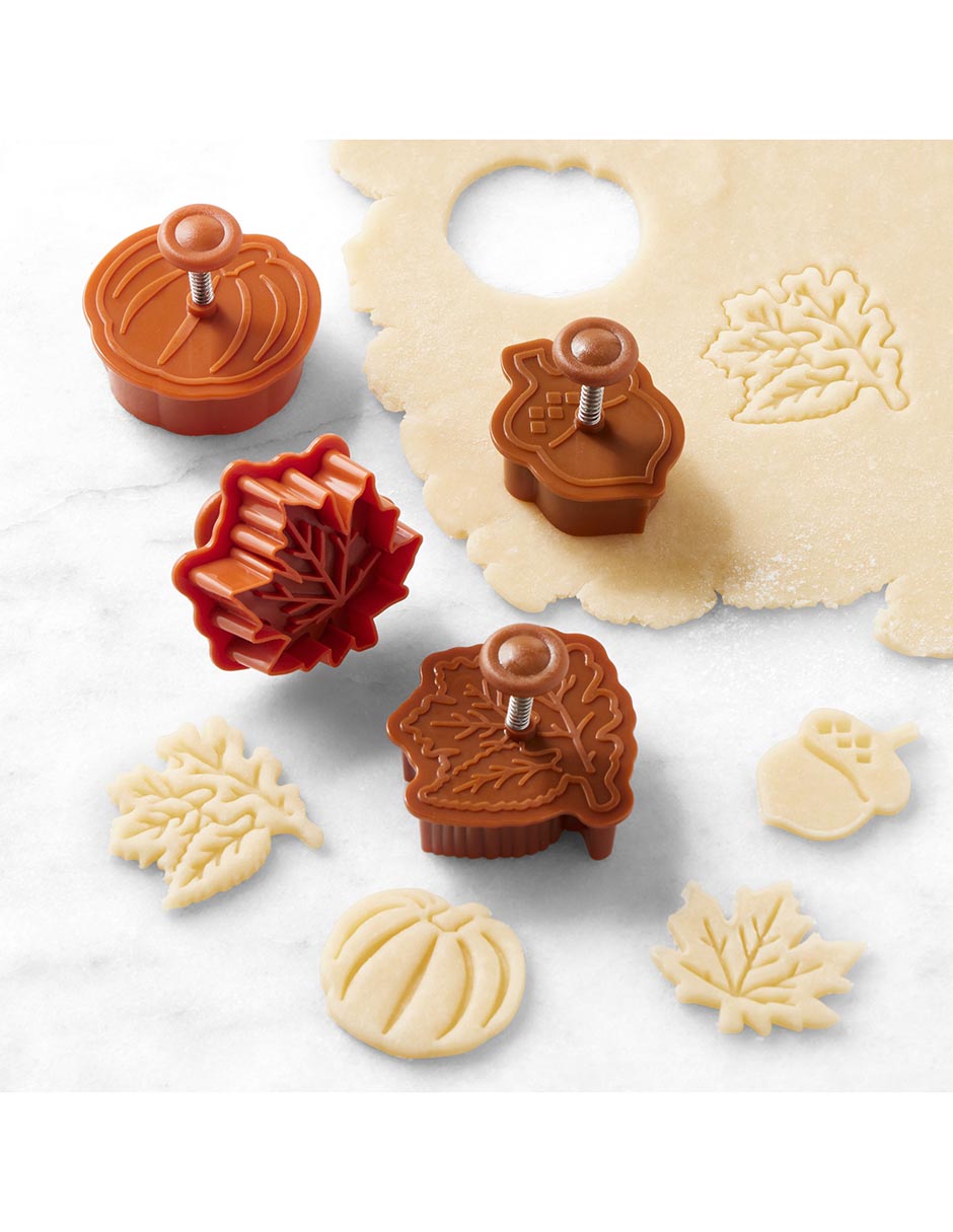Set cortadores galletas Mini Fall Pie Punches Set cortadores galletas Mini Fall Pie Punches