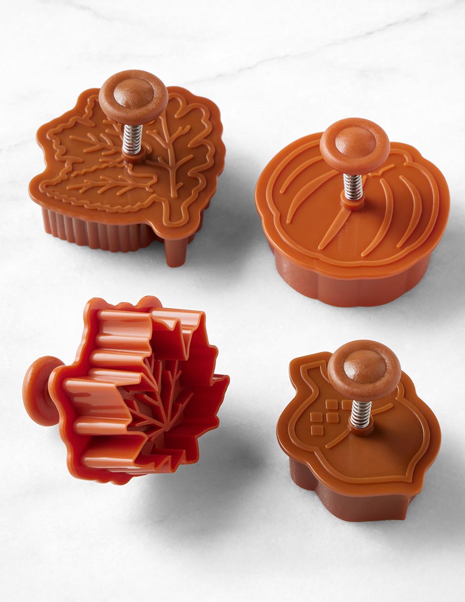 Set cortadores galletas Mini Fall Pie Punches 3