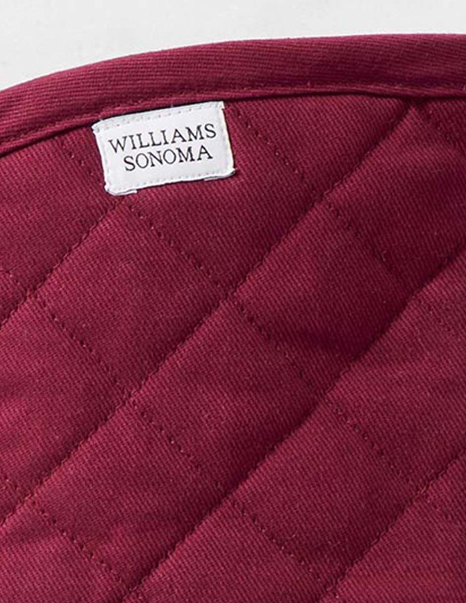 GUANTE SOLID ALGODÓN, VINO