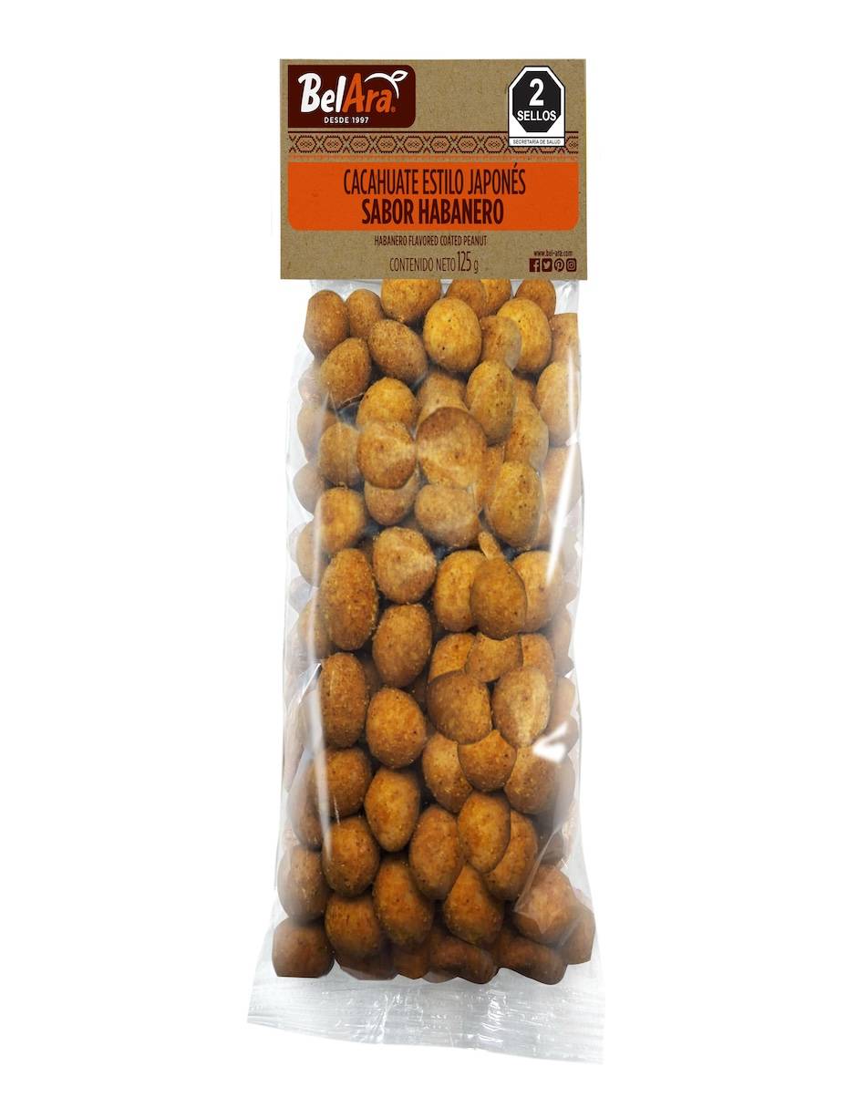 Cacahuates estilo japonés 125 g