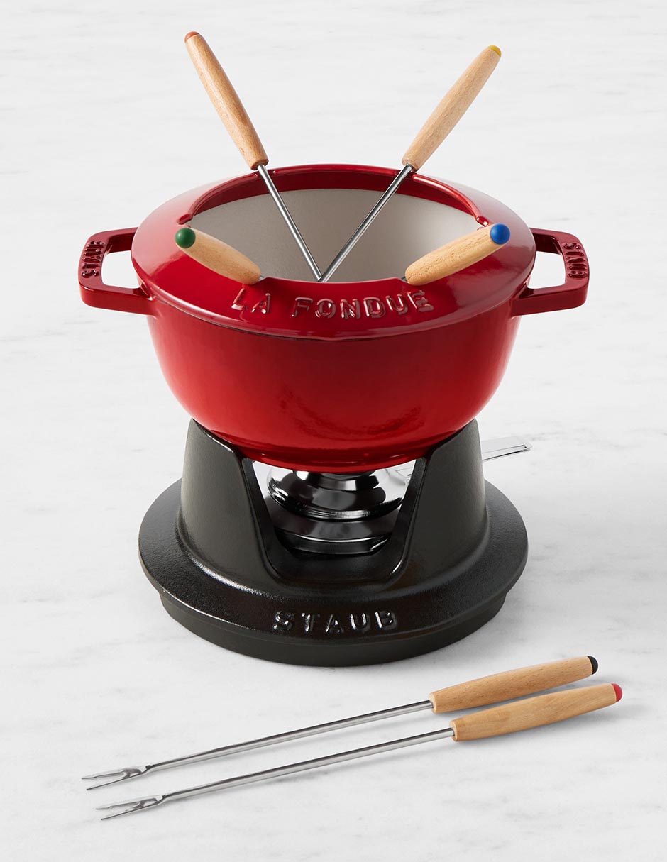 Set fondue hervidor Staub 2