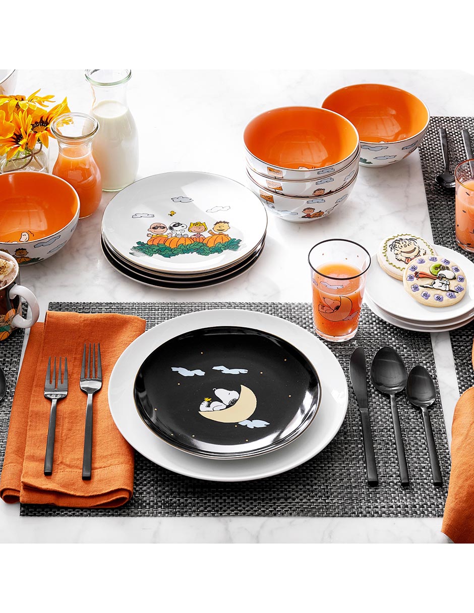 Set bowl Peanuts™ x Williams Sonoma The Great Pumpkin 4 piezas de porcelana 6