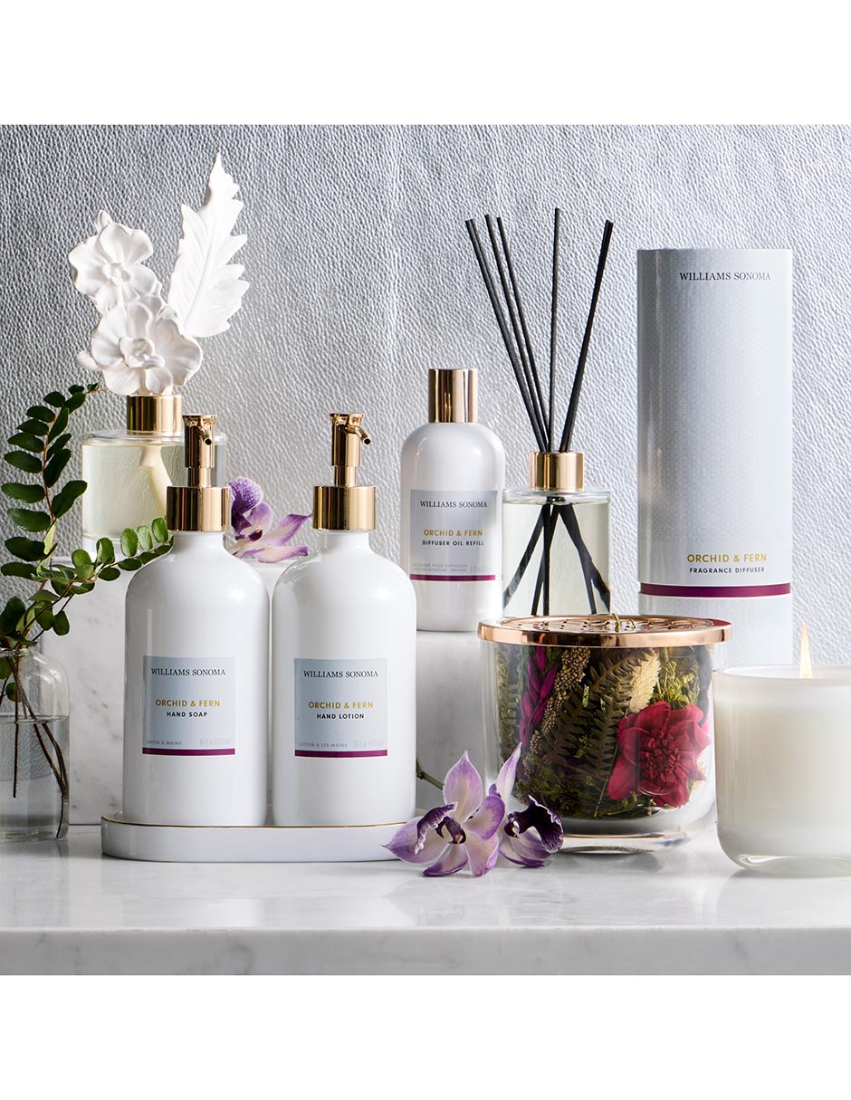 Vela aromática Home Fragrance Orchid & Fern aroma cítricos 2