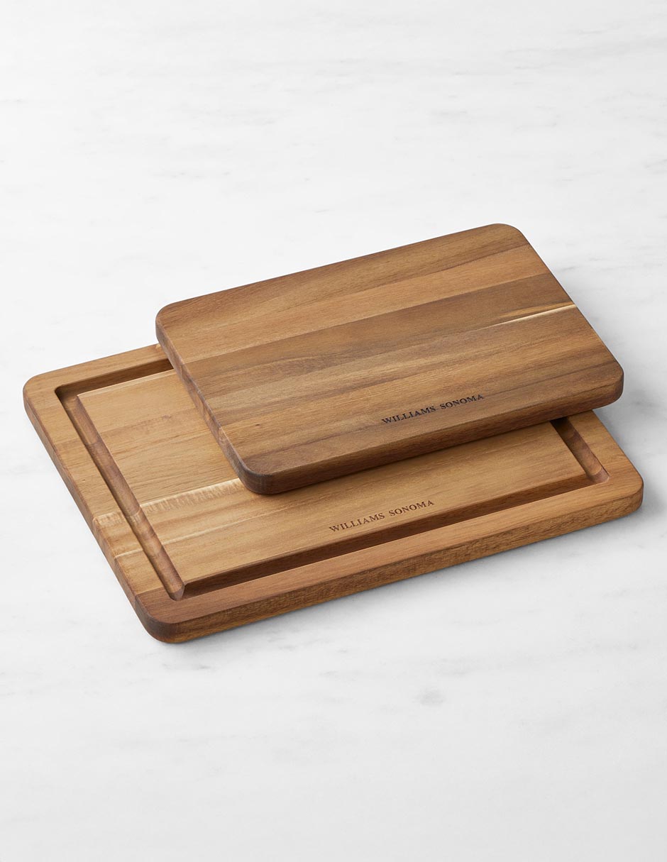 Set tabla para picar Acacia de madera Set tabla para picar Acacia de madera