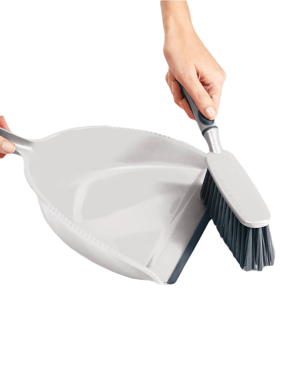 Recogedor con cepillo de plástico 4