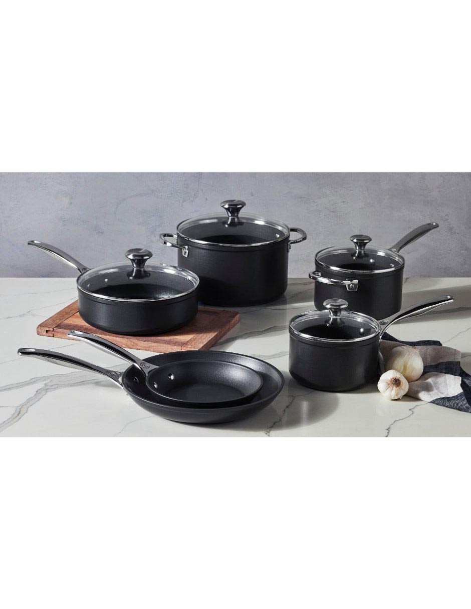 Batería de cocina TNS Pro de acero inoxidable antiadherente sin PFOA 10 piezas 2