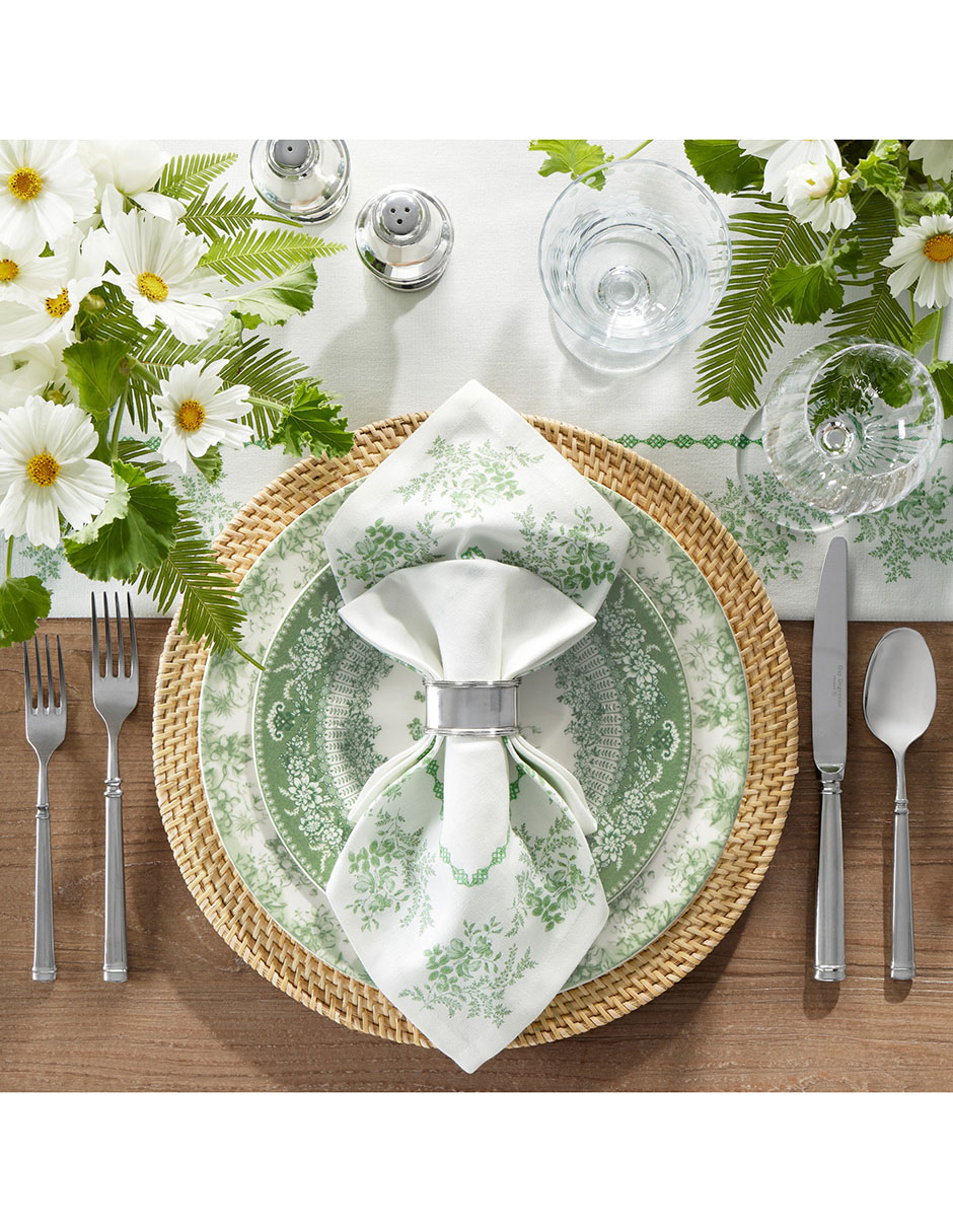 Set servilleta English Floral de algodón 4 piezas 2