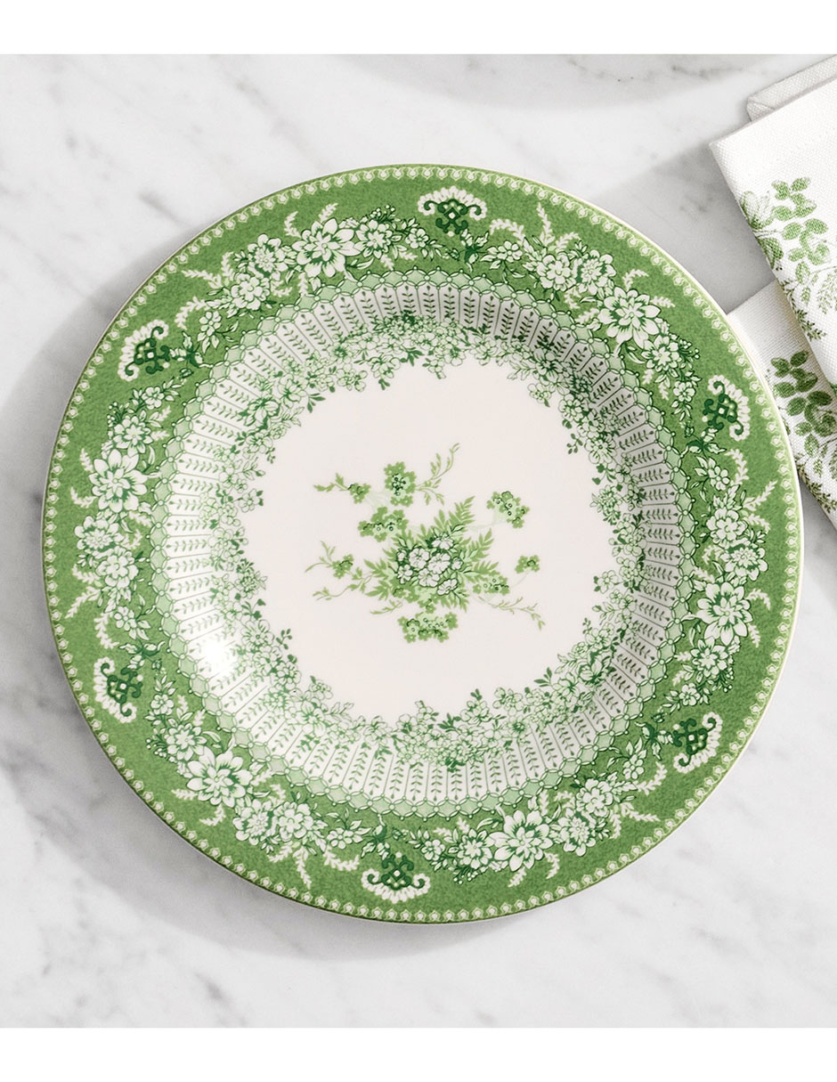 Set platos ensalada English Floral de cerámica 4 piezas Set platos ensalada English Floral de cerámica 4 piezas