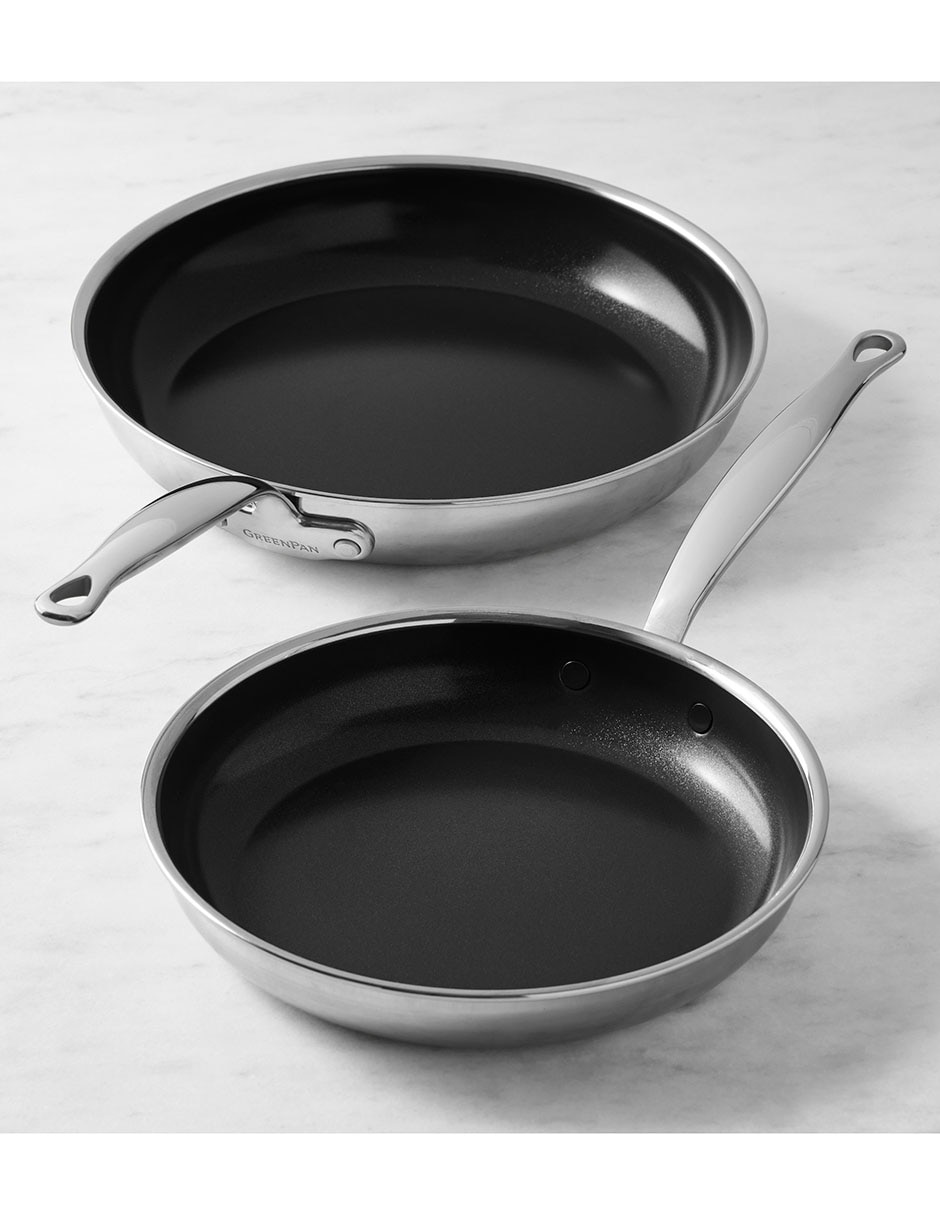 Set de sartenes GreenPan Premiere Max de aluminio anodizado 2 piezas 2