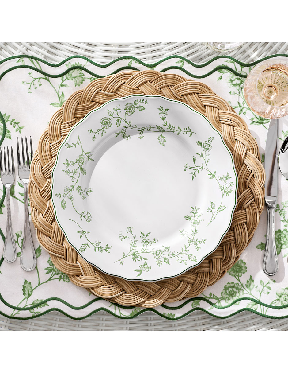 Set platos trinche Aerin Meadow de cerámica 4 piezas 2