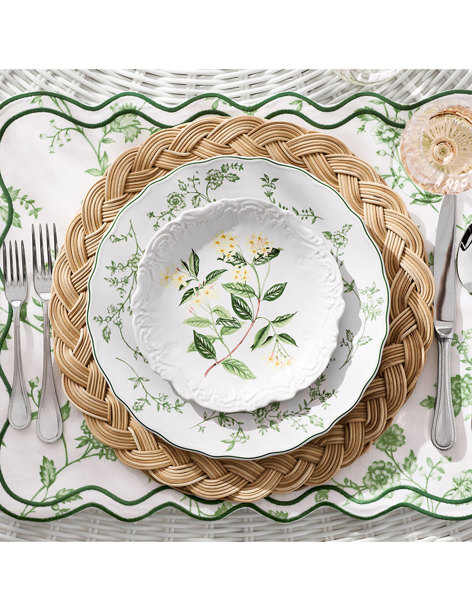 Set platos ensalada de porcelana 4 piezas 2