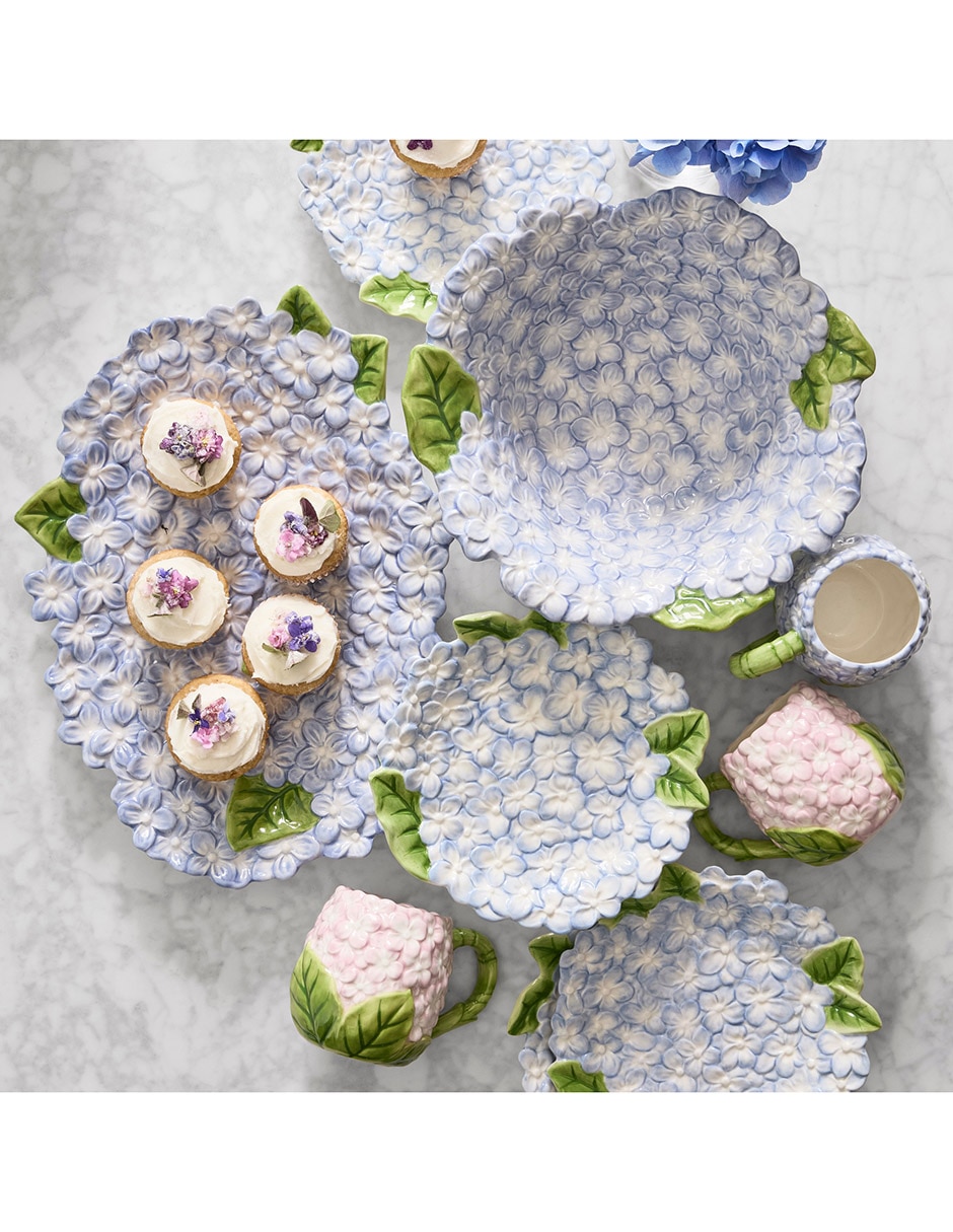 Bowl Hydrangea Dinnerware Collection de stoneware 2