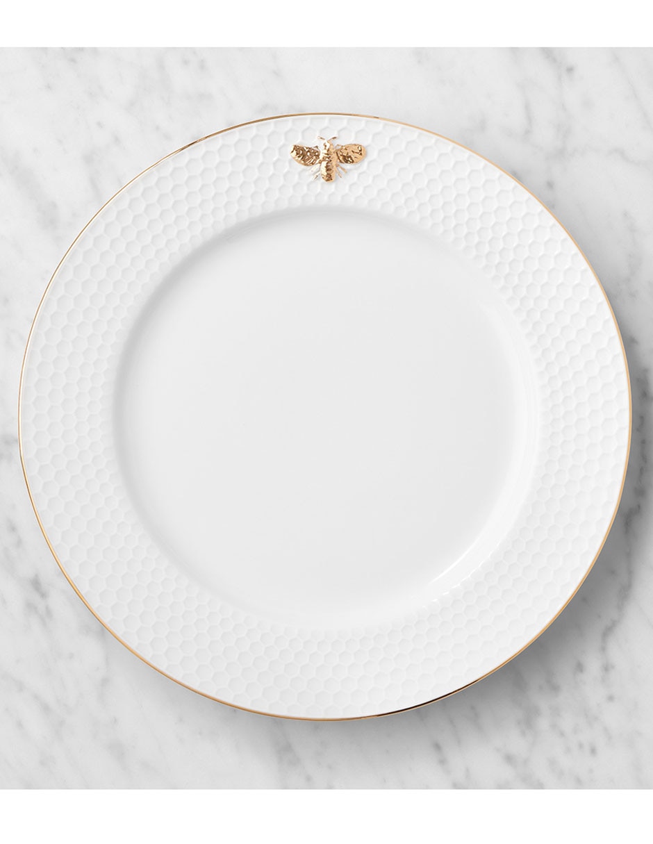 Plato trinche Honeycomb de porcelana Plato trinche Honeycomb de porcelana