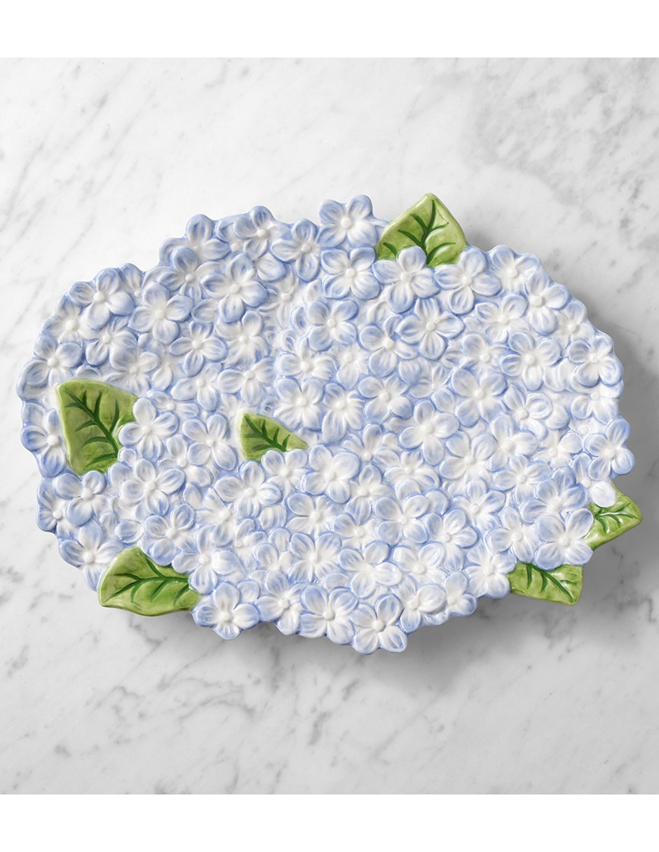 Platón Hydrangea de cerámica Platón Hydrangea de cerámica