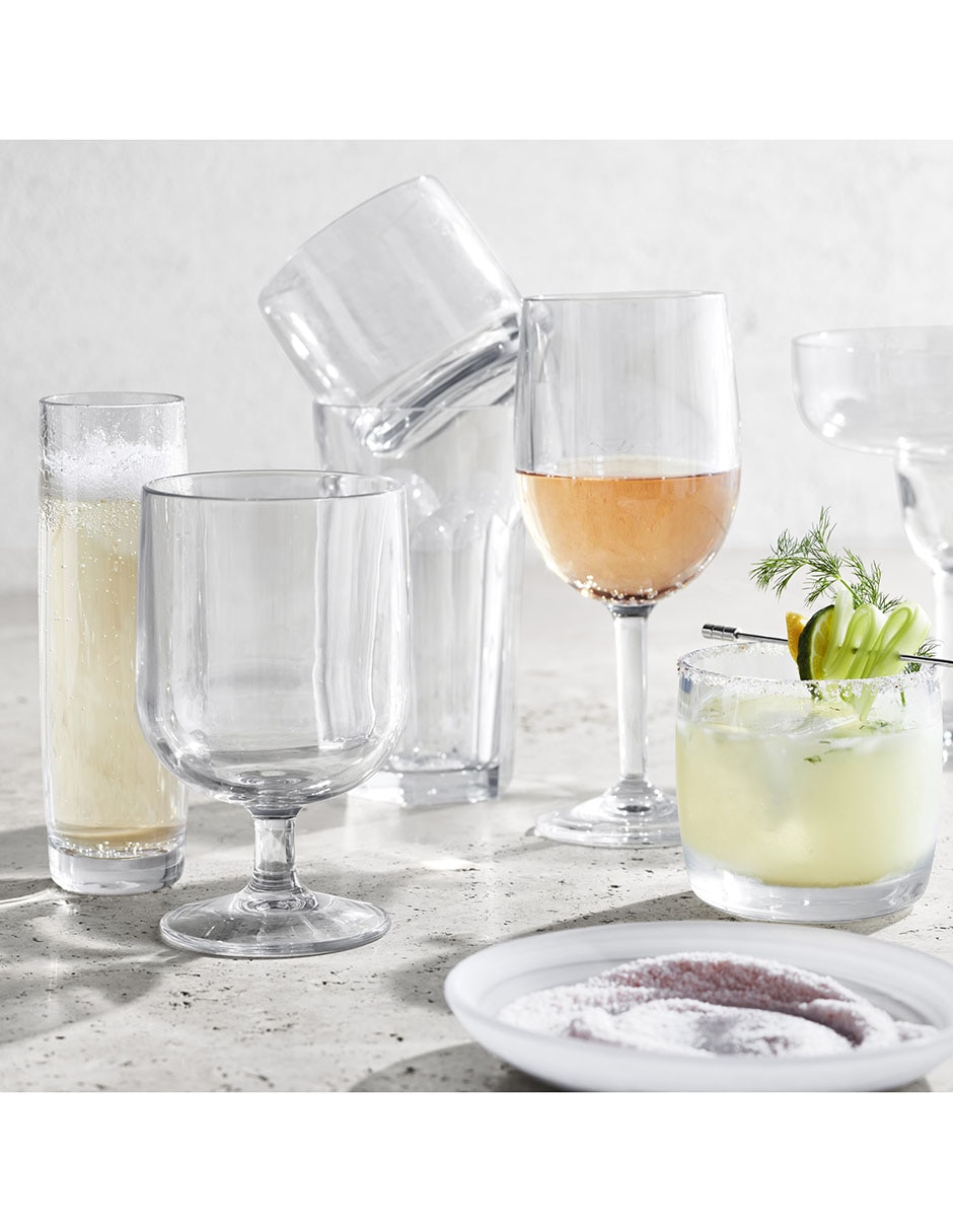 Set de vasos para agua Duraclear de tritán con 6 piezas 2