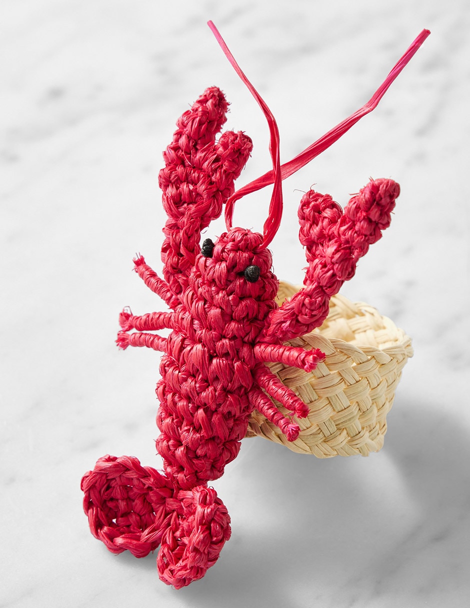Set aro servilleta Figural Lobster 2